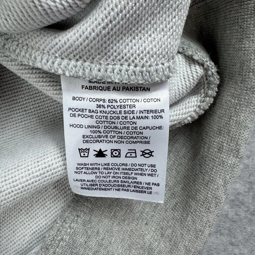 Jordan Hoodie Mens XL Gray Pullover Fleece Graphic Jumpman NEW $78 HQ8694-084
